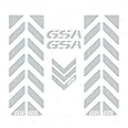 7pcs Kit of Reflective Stripes with GS for Touratech Motorcycle Aluminium Panniers F650 F700 F800 R1150 R1200 GS Motorrad GSA Stickers Adventure