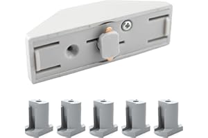 Sintrix Fab Lot de 5 supports de contact incassables compatibles avec spot LED Dometic 12 V - Pièce de rechange pour rail lumineux - Incassable et robuste