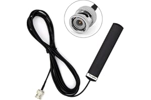 TengKo Scanner Antenne Zweiweg Radio BNC Glas Mount Mobile Full Band 30MHz - 1200 MHz