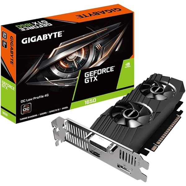ZOTAC GAMING GeForce GTX 1650 LP 4GB GDDR6 128-bit Gaming Graphics ZOTAC GAMING GeForce GTX 1650 LP 4GB GDDR6 128-bit Gaming Graphics