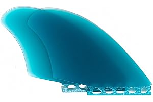 Liquida Twin Keel Fins, Future Fin System, FK Glass