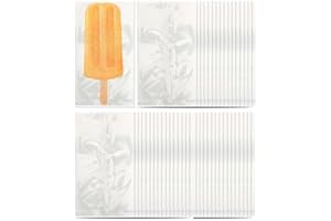 CASILER Sacchetti Di 100 Pezzi Sacchetta Di Ghiaccioli Per Ghiaccioli Per Ghiaccioli Sacca Per Ghiacciolo Trasparente Sacca Per Ghiacciolo Trasparente