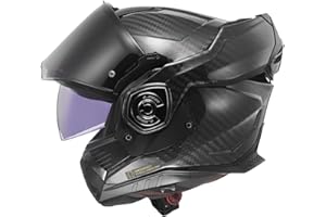 LS2, Modularer Motorradhelm ADVANT X CARBON Matt Carbon, L