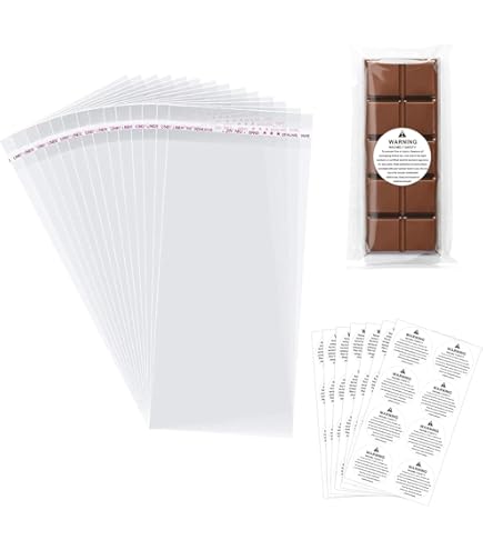 100 PCS Cellophane Bags For Sweet - 10 X 15 Cm Self Adhesive Small - View #8