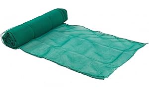 Oypla SafeNet Shade Debris Scaffold Netting (Green, 2m x 50m)