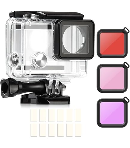 Vhbw Boîtier Étanche D'Action-Cam Pour Gopro Hero 4 3 3