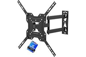 GRIFEMA GB1004 TV Wandhalterung Fernseher für 26-55 Zoll, Fernseherhalterung Schwenkbar, Neigbar, Ausziehbar, Universal, bis zu 30kg, Max. Vesa 400x400mm, TV Halterung