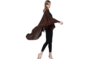 BEAUTELICATE Chal de Novia Fiesta Gasa Mujer Vintage Mantón Ligero Primavera Verano Bodas Elegante Estola Cerimonia Evento Formal Graduación Cosplay Elf