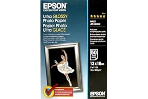 Epson Ultra Glossy papier fotograficzny Inkjet 300 g/m2 130 x 180 mm opakowanie 50 arkuszy