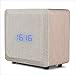 Produktbild QQA Bluetooth Digital Wecker Redner durch - Holz-Stil, FM-Radio, U Disk + TF-Kartenspiel, Gold