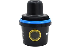 Hailerio Polvere per Rivestimento Guida per carrozzeria Automatica, Polvere per Rivestimento Guida Nera - Polvere di Rivestimento Guida Nera Prova di perdite - Strumento Riutilizzabile e Facile da