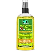 DD Teck Essential Oil Insect Repellent Spray 100ml – Lemongrass & Citronella Natural Body Oil for Mosquito, Fly & Gnat Protec