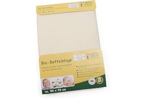 'GRÜNSPECHT 615 00 - Alfombrilla de cama orgánica natural (50 x 70 cm)