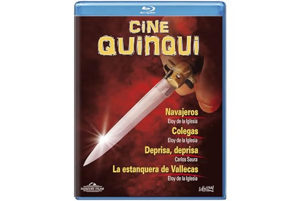 Cine Quinqui (Blu-ray) Pack 4 peliculas: Navajeros / Colegas / Deprisa, deprisa / La estanquera de Vallecas