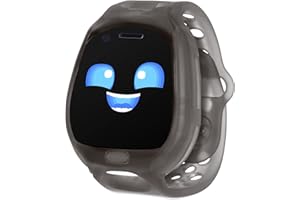 Little Tikes Tobi Robot 487231EUC Smartwatch Dziecięcy, Czarny, 1,54"