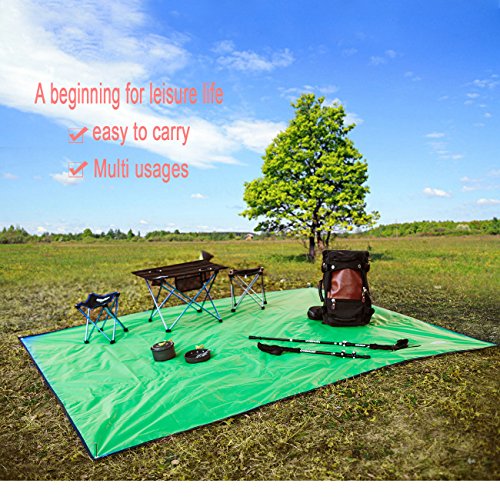 Overmont Outdoor Mat Mattress Blanket TentSunshield Moisture Proof