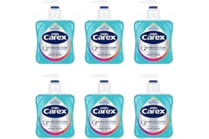 Carex Original Antibacterial Hand Wash, Clean & Protect Hands, Bulk Buy, Pack of 6 x 250 ml (Packaging may vary)