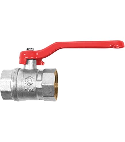 Edelstahl Kugelhahn V4A - Voll Durchgängig Mit Hebelgriff 3/4 Zoll