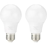 Amazon Basics - Lampadina Edison a LED E27 con attacco a vite, 8 W (equivalenti a 60 W) bianco caldo, Non Dimmerabile (confez