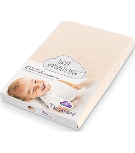 Hoeslaken ledikant - Jersey 60x120 / 70x140 - Biologisch