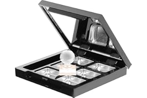 ‎HAPINARY HAPINARY 1satz Diy Leere Augenmakeup Palette Mit Spiegel Nachfüllbarer Kosmetikbehälter Für Lidschatten Und Tragbare Kosmetikbox Für Unterwegs