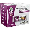 HYP - Lean Sugarfree Protein Bar, Berry Burst (6x40g) | 10g Protein per Bar | No Added Sugar | Gluten Free Protein Bars | No Soy Protein | Zero Preservatives | High Protein Snacks