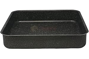 NAMAI - Teglia Forno Quadrata, 38CM x 38CM x 7CM H, Lasagnera Antiaderente, Alluminio Resistente, Adatta In Lavastoviglie, Made In Italy (38cm x38cm)