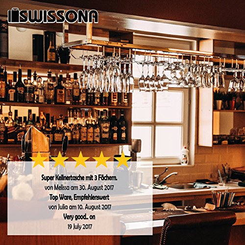 AVIATE Kellnertasche in schwarz | mit 2 Jahren Zufriedenheitsgarantie | Kellnerhalfter, Kellnerholster, Gürtelhalfter - 6