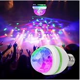DİSKO IŞIĞI LED RGB DİSKO IŞIK TOPU AMPUL LED IŞIK D&Ouml;NEN DİSKO TOPU IŞIKLI YILBAŞI PARTİ IŞIKLARI