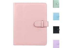 YDYXIEJI 256 Pockets Mini Photo Album for Fujifilm Instax Mini 12 11 99 70 50S 40 26 25 9 8+ 8 7S, Polaroid Snap/PIC-300/SocialMatic & Zip Instant Photo Album for 54 x 86mm(2.1" x 3.4")Pictures (Blossom pink)