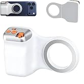 Coverzone Manyetik Kamera Tutucu Grip Bluetooth 5.3 Uzaktan Kumandalı 10m &Ccedil;ekim Mesafesi Zoom Kontroll&uuml; 2 Kademeli Deklanş&ouml;rl