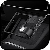Spigen Tesla Model Y (2024-2023) and Model 3 (2023) Mid Console Wireless Charging Compartment Editor Black TO272 - ACP09019