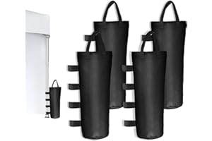 RHHGHY 4 Piezas Pesos para Carpas, Bolsas de Peso para cenadores y Tiendas, Peso de Oxford 600D, para Carpa de JardíN, Sombrilla y Carpa