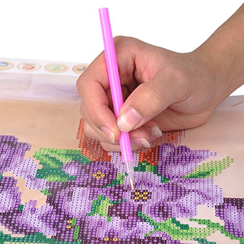 neuen 5D DIY handgefertigt Diamant Rund Stickerei Gemälde Strass Kreuzstich Set Mosaik Home Raum Dekoration Best Geschenk Style-O - 7
