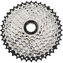 FOMTOR Cassette 9 Vitesses 11-40 Dents – Acier Léger, Compatible VTT/BMX, Montage Facile Sans Réglage De Dérailleur