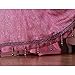 Youpin 2pcs Luxurious Voile Curtains 1mx2.5m Upscale Jacquard Yarn Curtains Tulle for Door Window Decor (Pink)