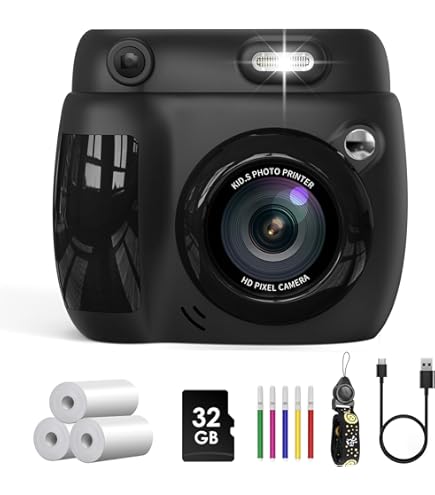 Instant kindercamera, 1080p, 2,0 inch scherm