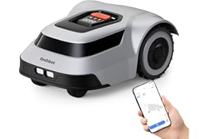 ANTHBOT Pion Mähroboter für 900 m² – 300% höhere Effizienz Mäher Rasenmäher Roboter mit stabilem Begrenzungskabel, Auto-Mapping & Laden, C-TOF Technologie, Gitterförmiger Mähpfad, IPX6 wasserdicht