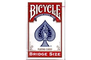 Bicycle Zestaw 52 kart Rider Back Red Bridge