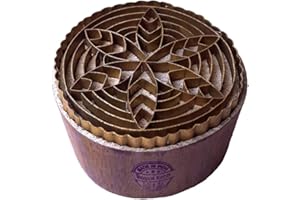 Royal Kraft Städtisch Drucken Blöcke Messing Runden Gestalten Hölzern Lehm Blöcke