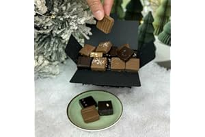 CHOCODIC Ballotin de chocolat de Noel - chocolat de fabrication artisanale (Version 500g environ 70 chocolats)