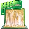 5 Pack Strong Sticky Trap Pad And Boards For Multi Pests, Can Be Used Indoors At Homes And Offices Or Outdoor. Fold Into Any Shape.