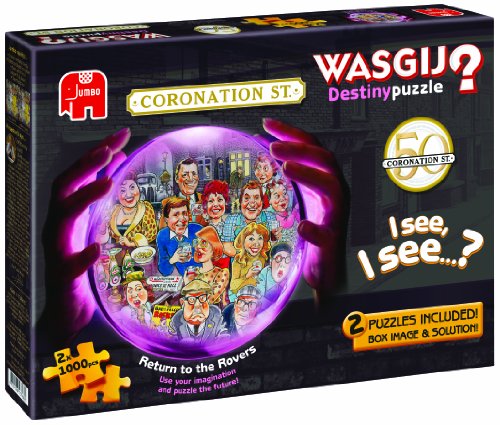 Wasgij 50th Anniversary Coronation Street Destiny Jigsaw Puzzles (2 x 1000 Pieces)