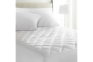 Yorkshire Bedding Double Mattress Protector 30 Cm Extra Deep Anti Allergy Microfiber Fitted Mattress Cover Double Bed (135 X 190 + 30cm)