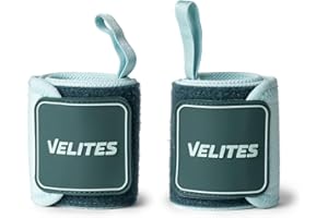 Velites - Bracelets flexibles en nylon - Protection pour vos poignets - Résistant, fermeture avec velcro - Entraînement fonctionnel, fureté, haltérophilie, gym - Mint