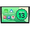 Eonon Android 13 10.1" IPS Display Double Din 2+32GB CarPlay Android Auto GPS Sat Nav Wireless CarPlay Android Auto MirrorLink Bluetooth DSP USB SWC Support OBDII DAB+ Backup Camera Headunit UA13-Plus