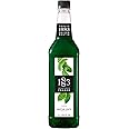 1883 Maison Routin Premium Green Mint Syrup for Cocktails & Mocktails PET 1L