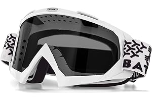 KINGBIKE Motorrad brille Dirt Bike ATV Motocross Sicherheit ATV Tactical Riding Motorrad brille Brille für Männer Frauen Jugend Fit Über Brille UV400 Schutz Bruchsicher