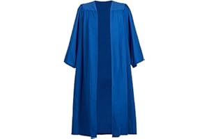 ASHINGTON CEREMONIAL GOWNS Ashington Unisex Open Front Church Choir Robe - Flat Pleat Gown Available