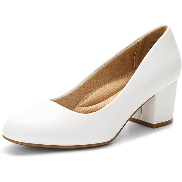 Decolleté Donna Mary Jane Punta Quadrata - Tacco Grosso Comodo, Scarpe Eleganti Dream Pairs